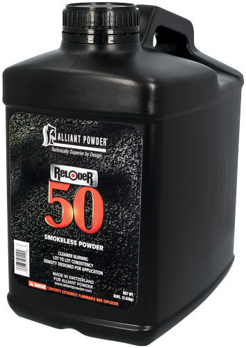 Alliant Reloder 50 Rifle Powder 8 lb