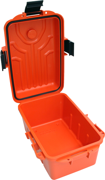 MTM SURVIVOR DRY BOX LARGE 10X7X5 ORANGE