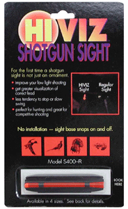 Hi-Viz Wide Magnetic Shotgun Sight .328-.437"