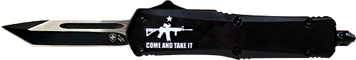 Templar Knife Small OTF Come AND Take IT AR 2.75" BLK Tanto SAR15231