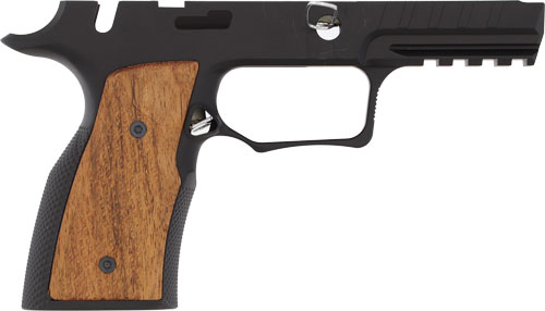 Sharps Bros SBGM11 P320 Grip Module Black Aluminum with Cherry Panels - Sharps Bros