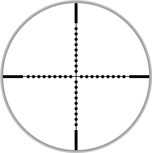 UTG BugBuster 3-12x32 MIL-Dot Scope with Side AO & QD Rings
