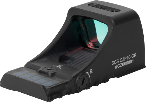 Holosun SCS CZ P-10 Solar Charging Green Dot Sight (Multi-Reticle)