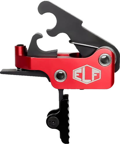 Elftmann SE-B-S AR Trigger, Straight, 2.75-4lbs, Black - Elftmann Tactical