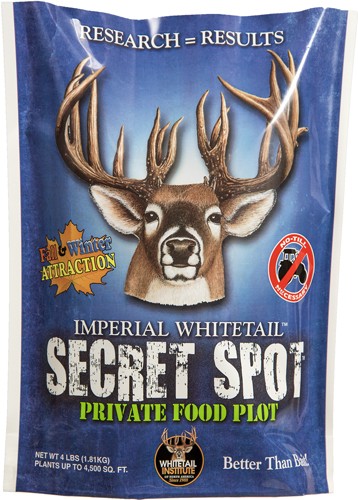 Whitetail Institute SECS4 Imperial Seed Secret Spot 4lbs 4500 Sq Ft