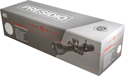 Sightmark Presidio LR2 3-18x50 Rifle Scope (FFP, Illuminated LR2 MRAD)