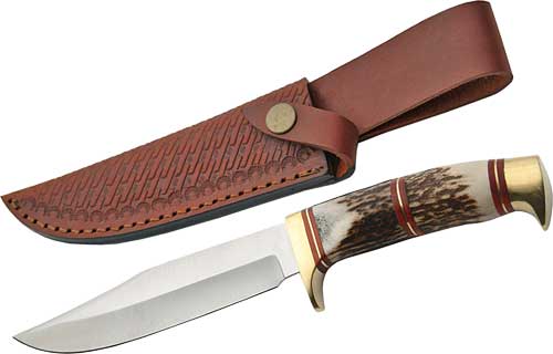 SZCO STEEL STAG 5.75" STEEL WOLF STAG HUNTER-img-0
