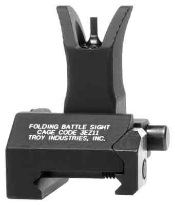 Troy Front Folding M4 Style Battlesight Black