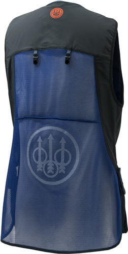 Beretta GT781T155305AZM Men's Silver Pigeon Vest Medium Blue Total Eclipse