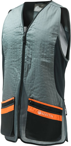 BERETTA Silver Pigeon Evo Vest Grey/Orange Size: M (GT781T155309OIM)