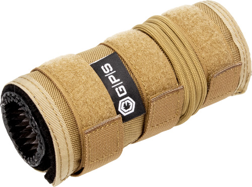 GPS TACTICAL SUPPRESSOR COVER 6″ TAN