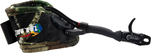 T.R.U. Ball Archery Release Bandit Dual JAW Rope Conn Velcro BLK TBDVBKL