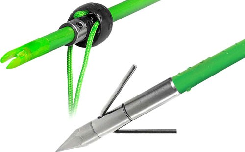 Truglo TG140B1G Bowfishing Speed Shot Arrow with Lunker Point & Slide