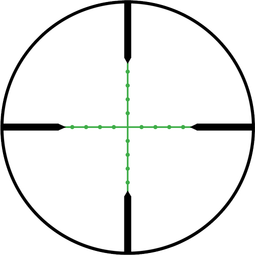 Truglo Tru-Brite Xtreme 4x32mm Dual-Color Illuminated Mil-Dot Rifle Scope with Rings