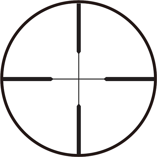 Truglo TruShot 3-9x40 Rifle Scope with Weaver-Style Rings
