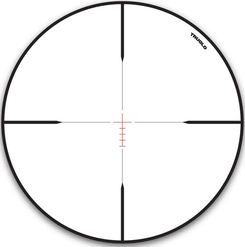 TruGlo Intercept TG-8541BIB 4-12x44mm Illuminated BDC 1 in Tube Rifle Scope