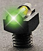 TruGlo StarBrite Deluxe 3mm Green Fiber-Optic Shotgun Bead Sight