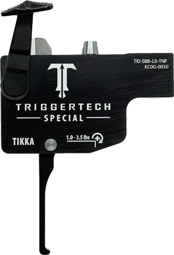 TriggerTech Special Trigger Fits Tikka T3/T3x/T1x Straight Flat Lever