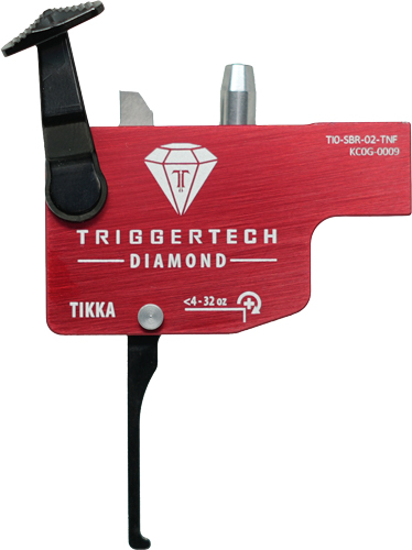 TriggerTech Diamond Trigger Fits Tikka T3/T3x/T1x Straight Flat Lever