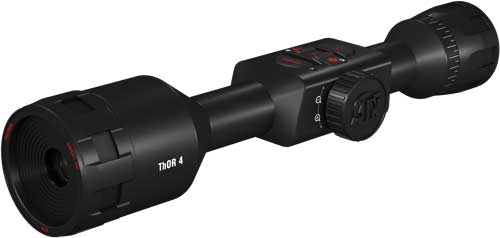 ATN ATN TIWST4387A Thor 4 384 Thermal Rifle Scope Black Anodized 7-28x Multi Reticle 384x288 Resolution Features