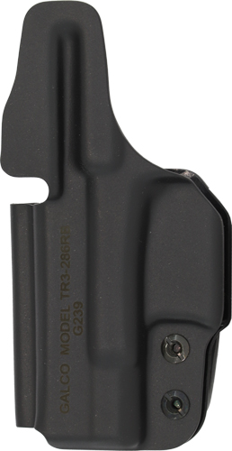 Galco TR3-286RB Triton 3.0 IWB Holster RH Kydex for Glock 26/27 Black