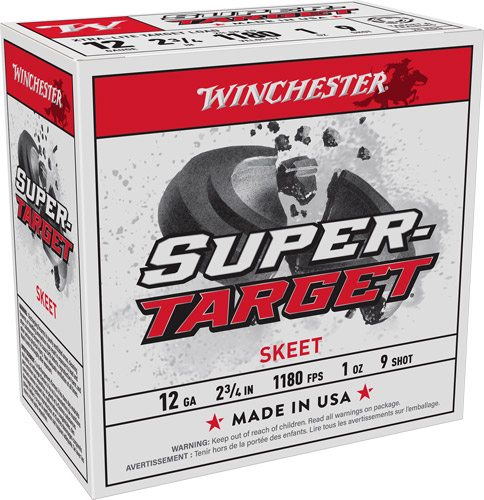 WINCHESTER SUPER TARGET 12GA 1180FPS 1OZ #9 250RD CASE-img-0