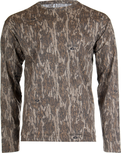 Habit TS10006 Bear Cave Camo Tee Long Sleeve Mossy Oak XXL - Habit for sale at TheGunDock