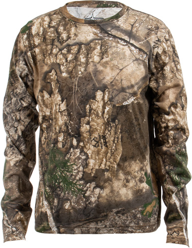 Habit Youth Bear Cave Long Sleeve Tee Realtree APX Youth Large - Habit for sale at TheGunDock