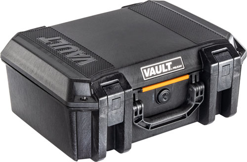 Pelican Vault Large Pistol - CASE W/ FOAM Black