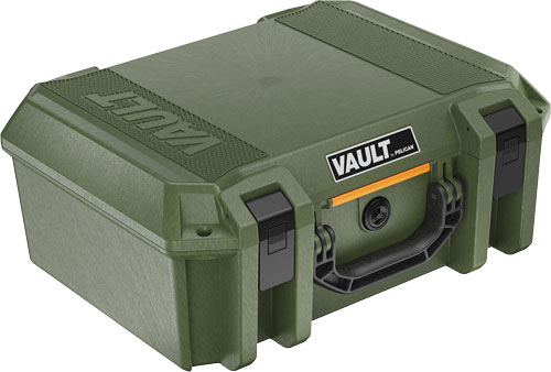 Pelican Vault V300 Large 5 Pistol Case (Pre-Cut Foam) - ODG