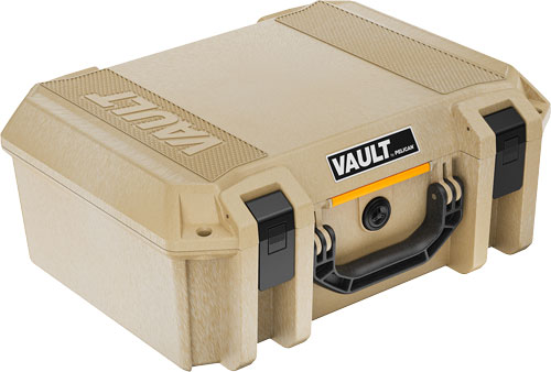 Pelican V300 Large 5-Pistol Case (Pre-Cut Foam, Tan)