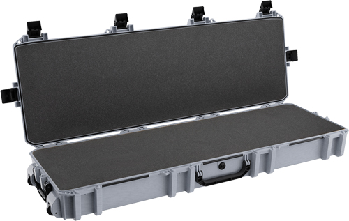 Pelican Vault Double Rifle - CASE W/ Wheels/FOAM 53" GRAY