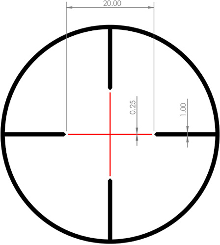 EOTECH Vudu X 1-6x24 SFP Rifle Scope (DP1 Reticle)