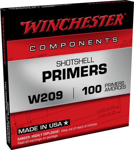 Winchester 209 Shotshell Primers