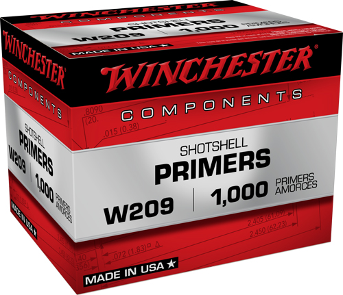 WINCHESTER PRIMERS 209