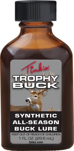 Tinks W5258 Trophy Buck Synthetic Scent, 1 oz, Brown, Early Season & Pre-Rut Effective