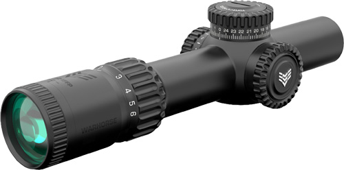 Swampfox Warhorse 1-6X24 - RED IR MIL 34MM