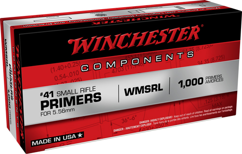 Winchester 41 Rifle Primers 5000 Pack WMSRL