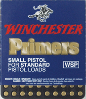 WINCHESTER PRIMERS SMALL PISTOL 5000 PACK