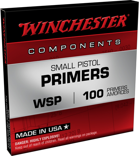 Winchester Small Pistol Primers 5000-Pack Case