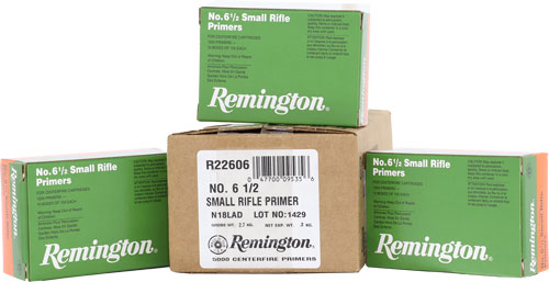 REMINGTON PRIMERS SMALL RIFLE 5000 PACK CASE
