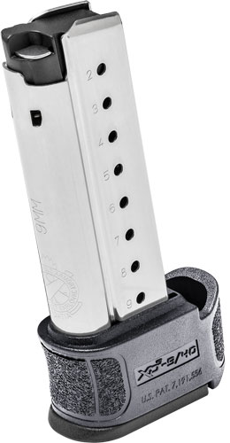 Springfield Armory XD-S Mod.2 9mm Luger 9-Round Gray Magazine with Polymer-img-0