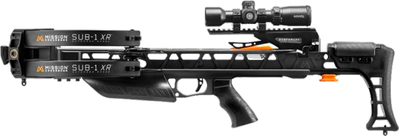 Mission XK034 Crossbow Sub-1 XR Package 410FPS Black