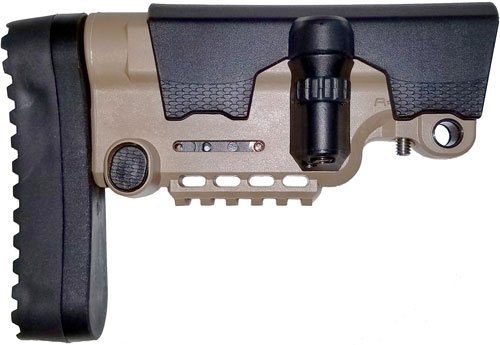 AB Arms ABAUSSXDE Urban Sniper Stock X Mil-Spec Adjustable Polymer FDE