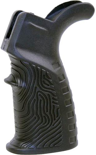 Guntec USA Ar15 T37 Pistol Grip Rubber Overmold Black ARGRIP-T37