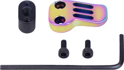 Guntec EXT-MC-M-RPVD AR-308 Extended Mag Catch Paddle Release Rainbow