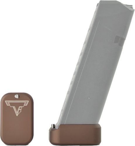 Taran TI BASE PAD for Glock - 9/40 Competition +3/4 COY BRNZ