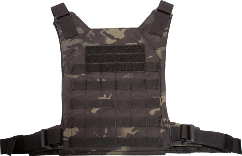 Grey Ghost Gear 0007-42 Minimalist Plate Carrier Multicam Black