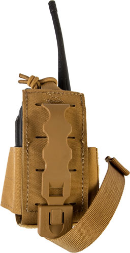 Grey Ghost Gear GTG0381-14 Small Radio Pouch Coyote Brown