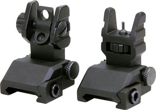 Guntec USA GT-RAPS Rapid Acquisition Precision Sight Set, Black